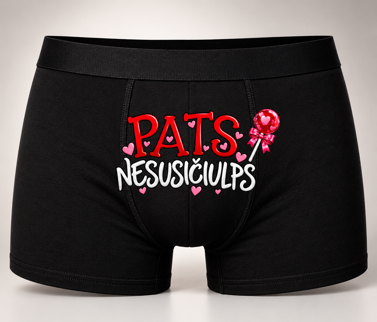 Vyriškų apatinių dovanų dėžutė „Pats nesusičiulps“ | dovana jam !